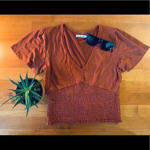 Abercrombie Flutter Sleeve Shirt